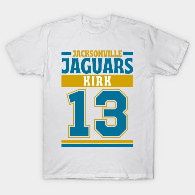 Jacksonville Jaguars Kirk 13 American Football Edition 3 T-Shirt by Astronaut.co